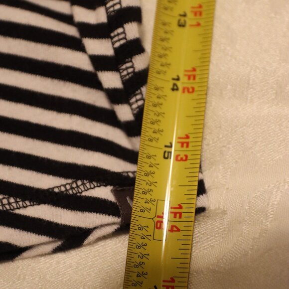 Eddie Bauer Black and White Stripped hoodie Size 2XL - Picture 9 of 13